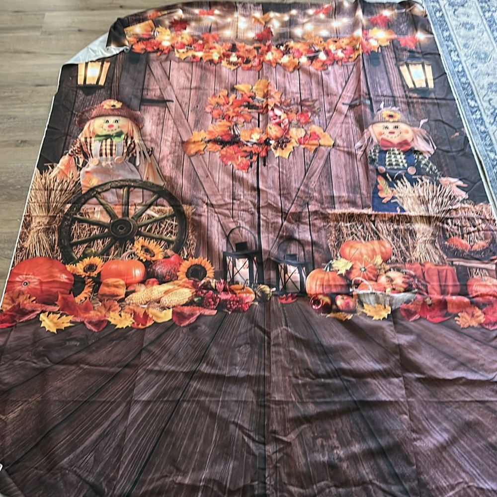 NWT autumn fall backdrop 5x7" -- for picture taking
